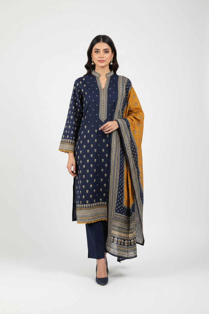 Printed lawn