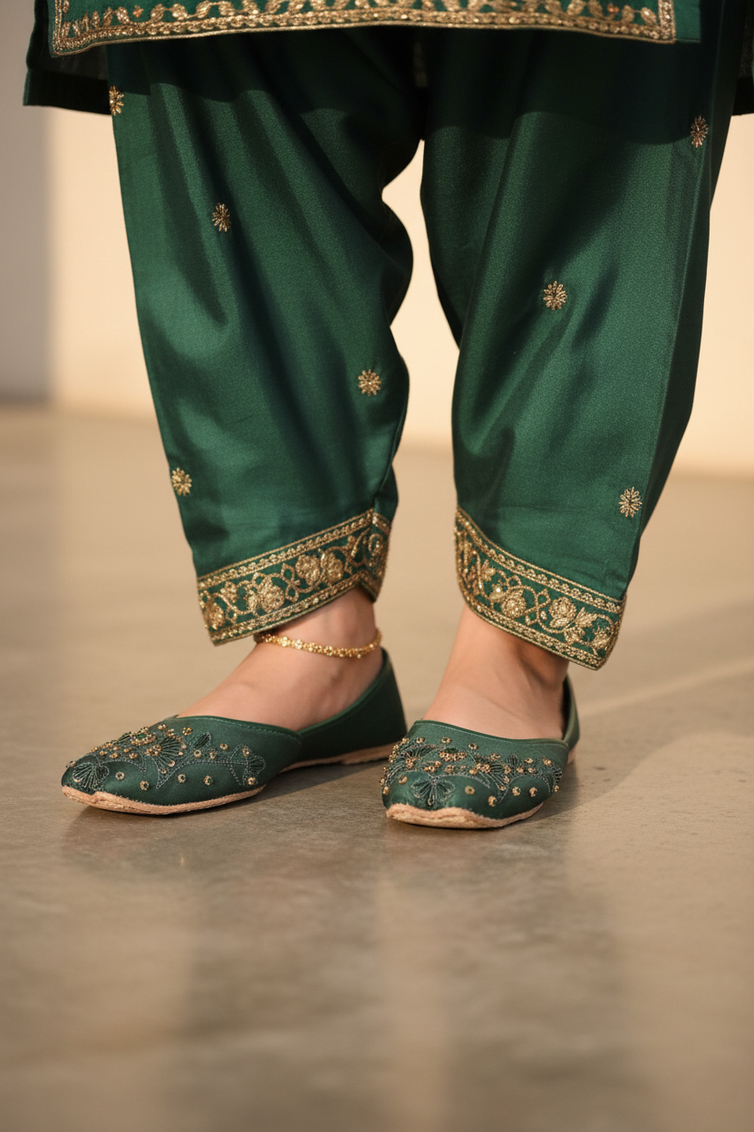 Embroidered khussa