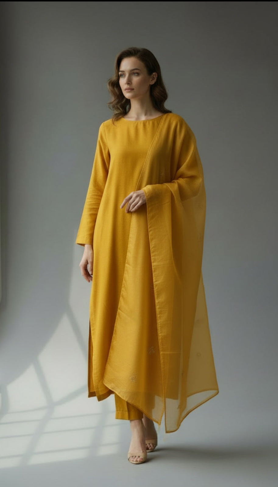 “Elegance in Ochre”